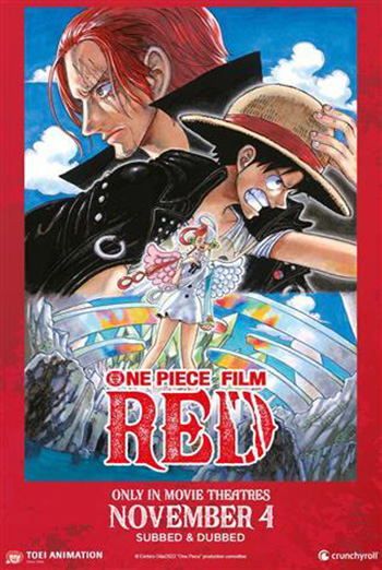 One Piece Film: Red (English Dub) movie poster